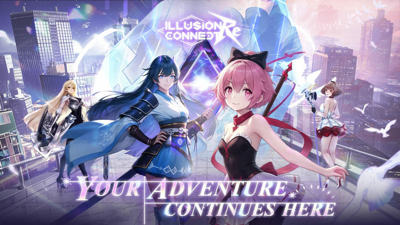 《Illusion Connect: Re》6月4日 正式上線 夢境連結 正式回歸! | 禮包碼、兌換碼、虛寶碼 | 日系二次元美少女 策略卡牌 RPG Live2D 角色演出搭配豪華日本聲優陣容