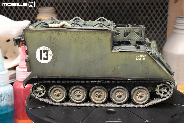 [模型製作記] M577 裝甲指揮車 1/35