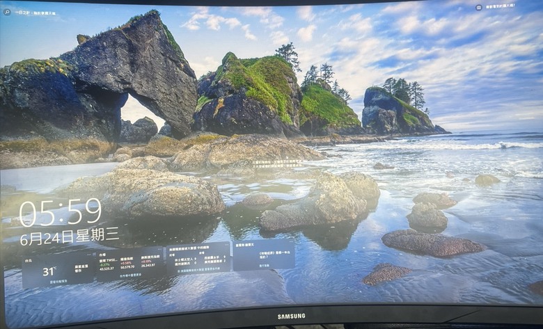 三星 27型 Odyssey G5電腦曲面螢幕不顯示故障