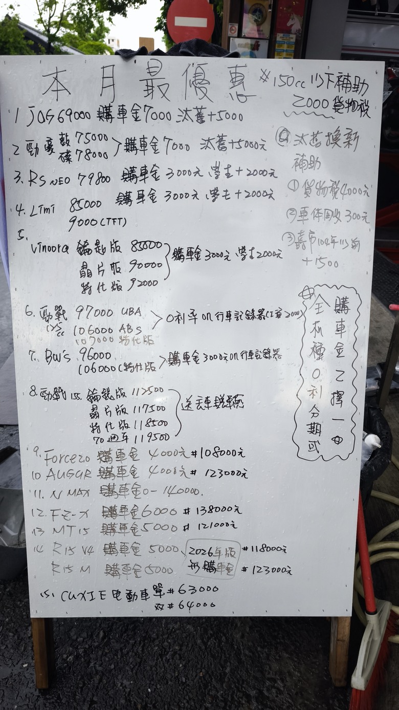女用機車推薦(超瘦、身高160以下)