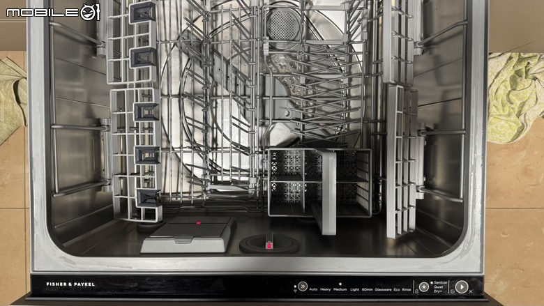 Fisher&Paykel DD60DTX6HI1 11系列雙層加高洗碗機，實際放鍋具後的使用心得