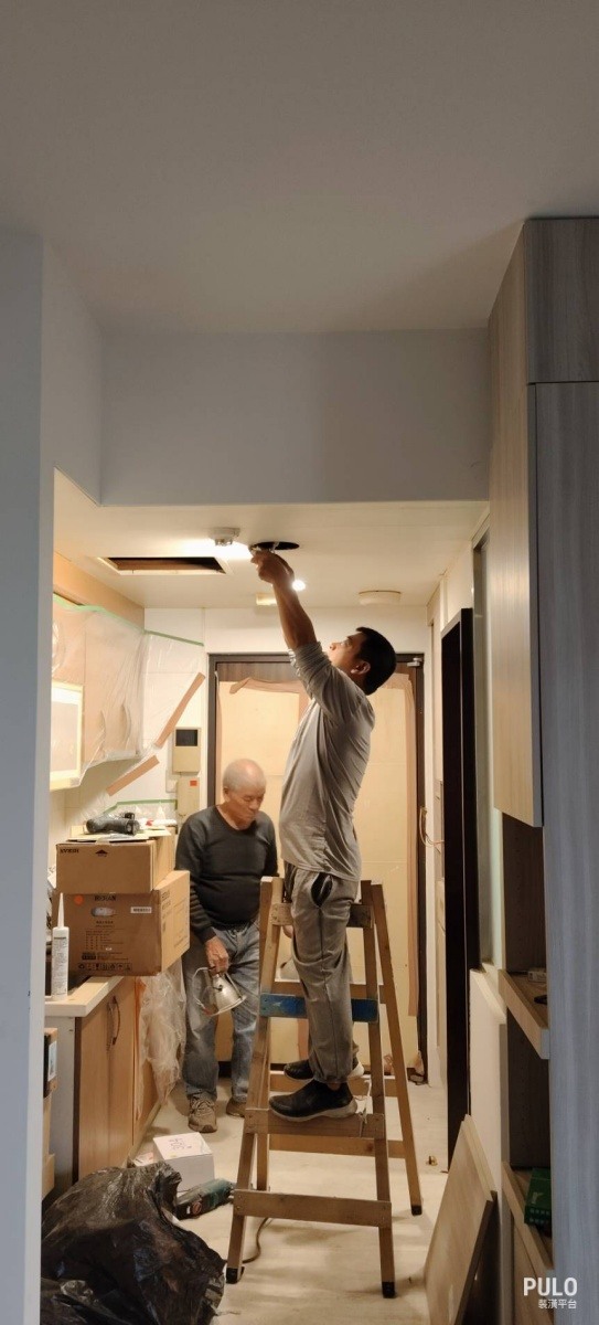【開箱】桃園中古屋輕裝潢,13坪小宅用系統櫃隔出獨立臥室