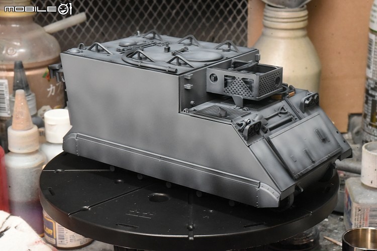 [模型製作記] M577 裝甲指揮車 1/35