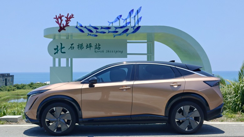 發現了海景候車亭相框，分享愛車的合照