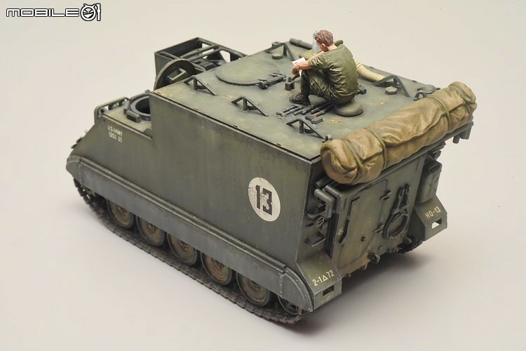 [模型製作記] M577 裝甲指揮車 1/35