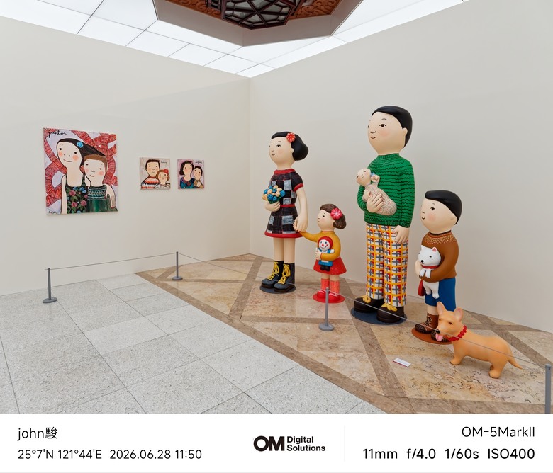 點我看大圖 115年基隆美術館(Eva Armisén 個展)&要塞司令部(洋食廚房)(OM-3、OM-5II、TG-7)