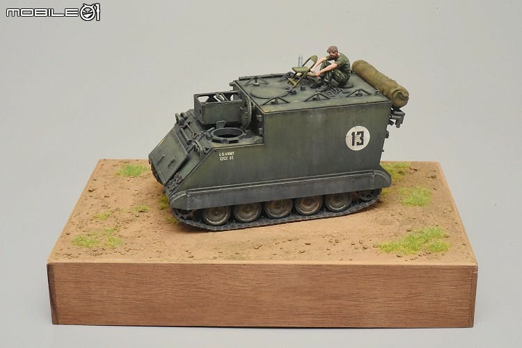[模型製作記] M577 裝甲指揮車 1/35