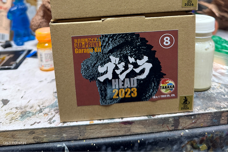 TANAKA Studio 哥吉拉2023 + 哥吉拉2023 吳爾羅 頭雕 製作 分享