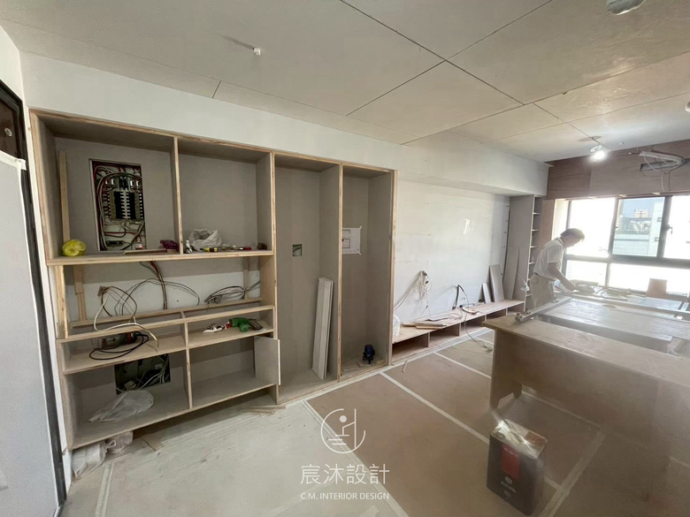 點我看大圖 【開箱】高端奶油住宅|17坪也能住出豪宅級質感|高雄室內設計
