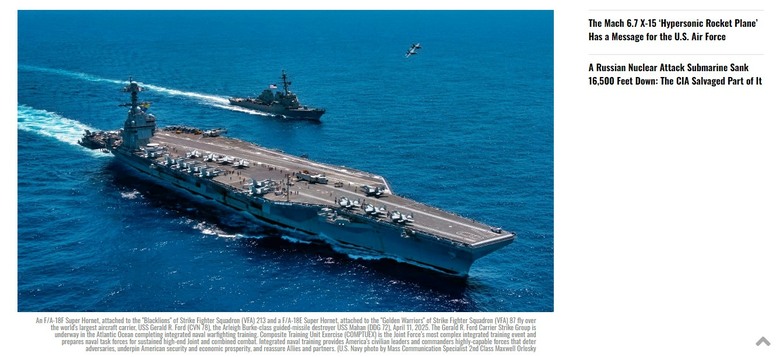 海軍最新福特級航艦是一顆巨大的「問題炸彈」
