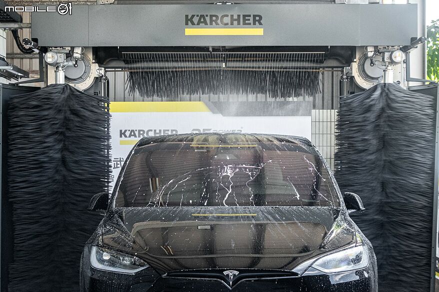 贊助 擺脫洗車機痛點、愛車人士也滿意！直擊德國凱馳 Kärcher 全新「CW 5龍門智慧洗車系統」