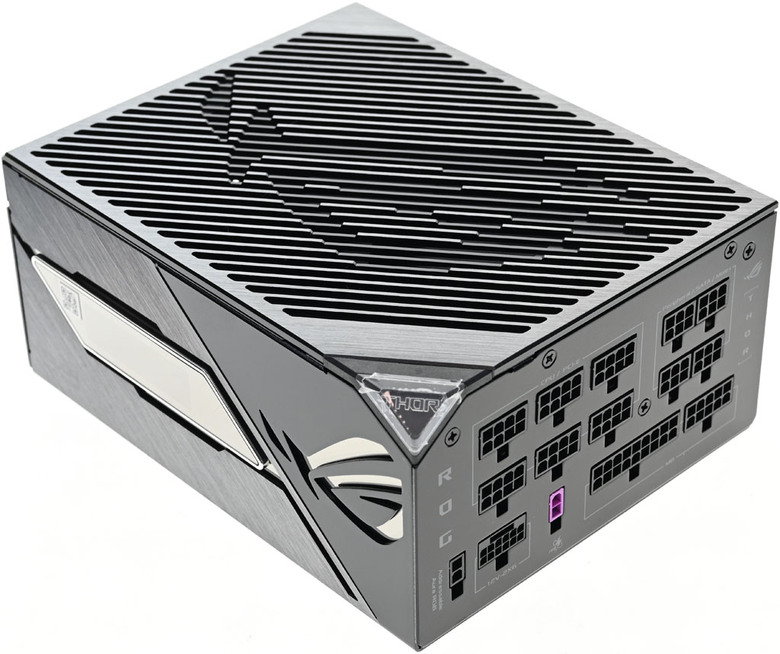 點我看大圖 ROG THOR III 1000W ATX 3.1白金全模組電源開箱