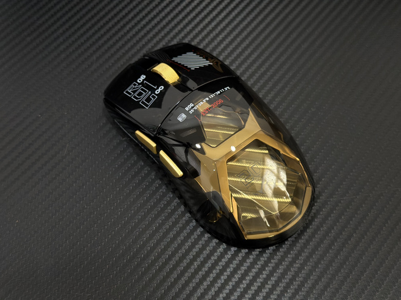 【開箱】24K鍍金aka尊爵不凡版敗家之眼｜ROG 20週年限定版鍵鼠組+鍵帽