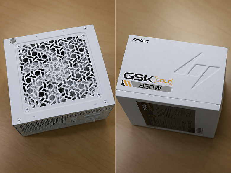 安鈦克 Antec GSK Gold V2 平價全白壓紋線 850W
