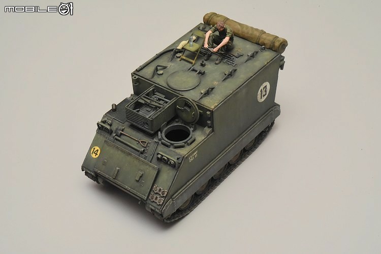 [模型製作記] M577 裝甲指揮車 1/35