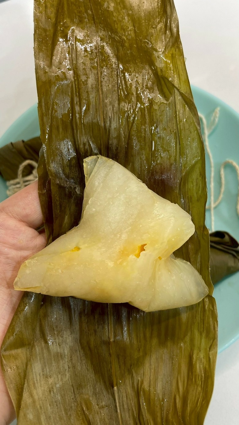 端午節來做應景的冰涼水果粽