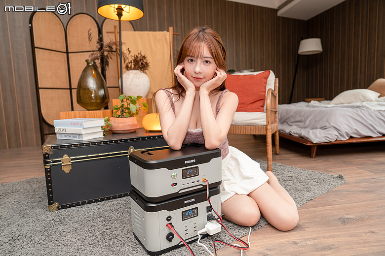 PHILIPS 1+n 儲能行動電源開箱實測｜1200W 大功率輸出，露營、外拍、居家備電都能彈性擴充