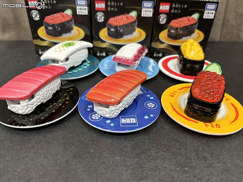 【趣味收藏開箱】Tomica 壽司車第二彈（壽司トミカ 其之二）六款一次收藏，把日本壽司變成可愛 Tomica 小車！