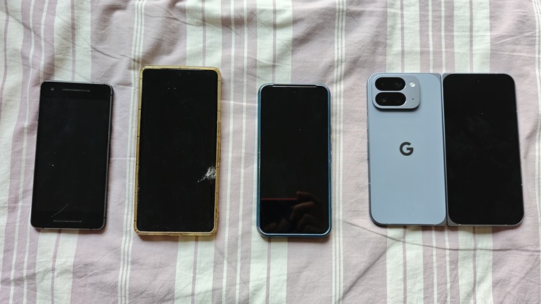 從Pixel 2 一路到Pixel 10 Pro Fold - 我的第一支摺疊機開箱 & 一點小小心得~