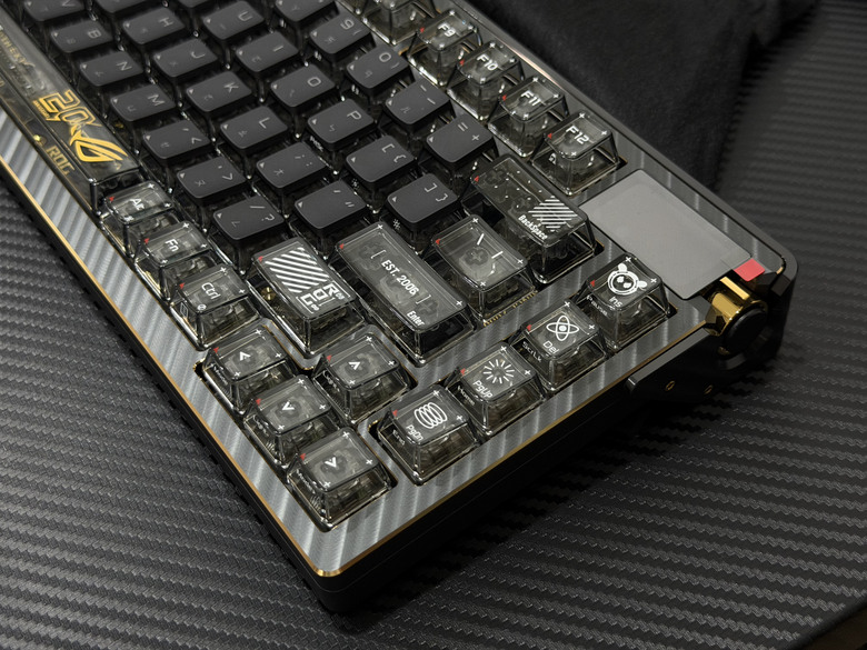 【開箱】24K鍍金aka尊爵不凡版敗家之眼｜ROG 20週年限定版鍵鼠組+鍵帽