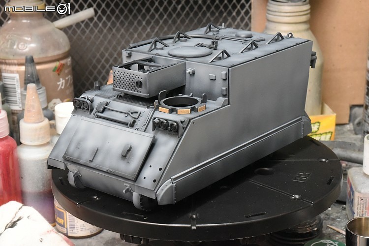 [模型製作記] M577 裝甲指揮車 1/35