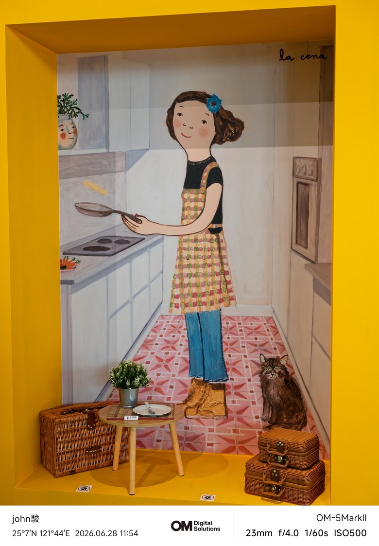 點我看大圖 115年基隆美術館(Eva Armisén 個展)&要塞司令部(洋食廚房)(OM-3、OM-5II、TG-7)