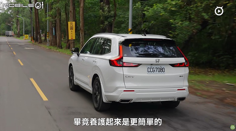 【影音試駕】小改款Honda CR-V e:HEV，雖遲，但到！