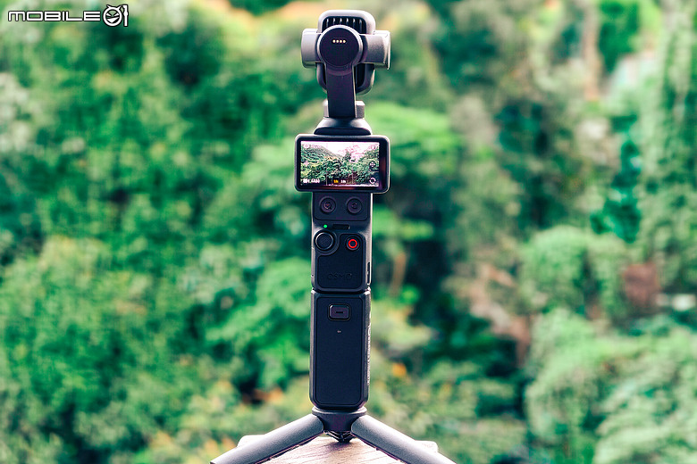 DJI Osmo Pocket 4P 動手玩|D-Log 2 動態範圍真有感、標準套裝兩萬有找!