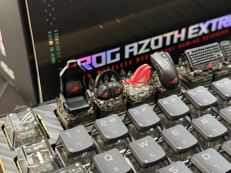 【開箱】24K鍍金aka尊爵不凡版敗家之眼｜ROG 20週年限定版鍵鼠組+鍵帽