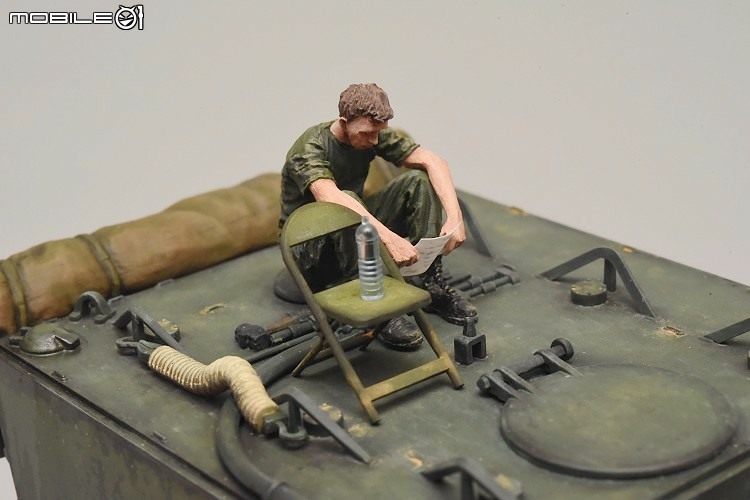 [模型製作記] M577 裝甲指揮車 1/35