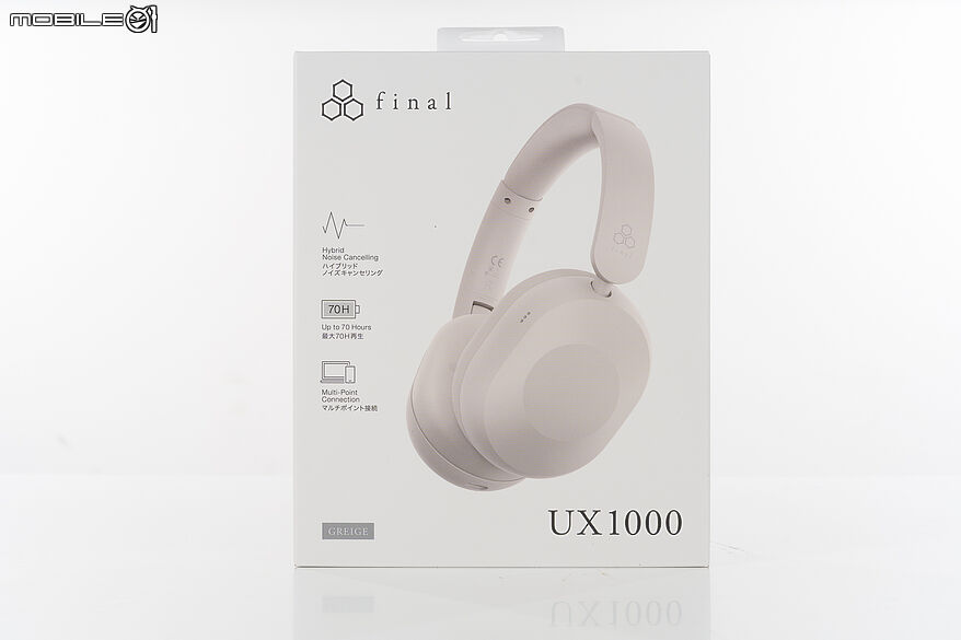 final UX1000 降噪耳罩式耳機｜兼具降噪與音質的日系小清新