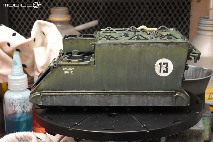 [模型製作記] M577 裝甲指揮車 1/35