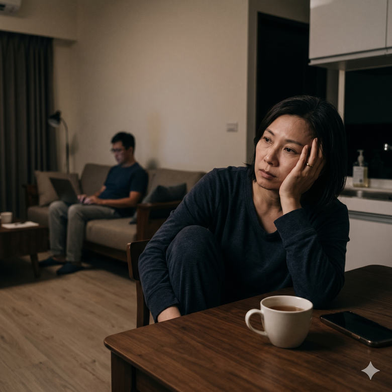 【淡淡憂傷】「婚內失戀」這名詞也太貼切了吧...看完默默覺得悲哀…
