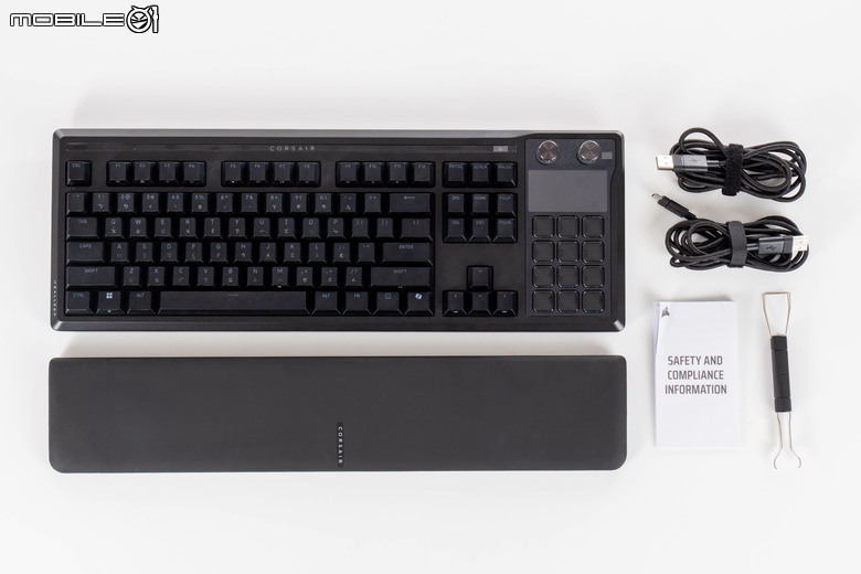 CORSAIR GALLEON 100 SD 鍵盤開箱體驗 整合 Stream Deck 設計提供寬廣自訂功能的強大創作工具