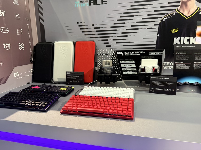 【COMPUTEX 2026 -ROG攤位體驗-電競周邊 】ROG 20 週年 Edition 20:透明黑金之下,玩家信仰的工藝展演
