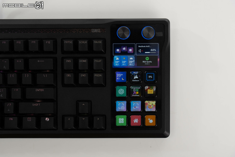 CORSAIR GALLEON 100 SD 鍵盤開箱體驗 整合 Stream Deck 設計提供寬廣自訂功能的強大創作工具