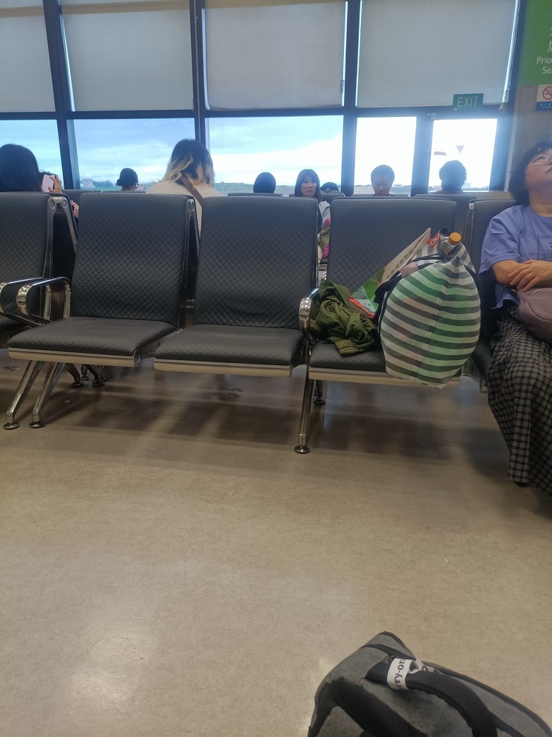 慘，桃機滿滿出國逃難人潮