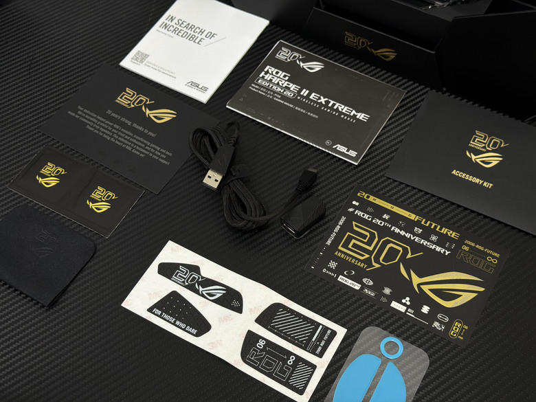 【開箱】24K鍍金aka尊爵不凡版敗家之眼｜ROG 20週年限定版鍵鼠組+鍵帽
