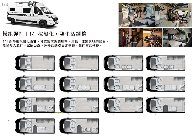 【採訪】Crosscamp 541 自走式露營車 358 萬元起上市，輕巧車身空間彈性多變！