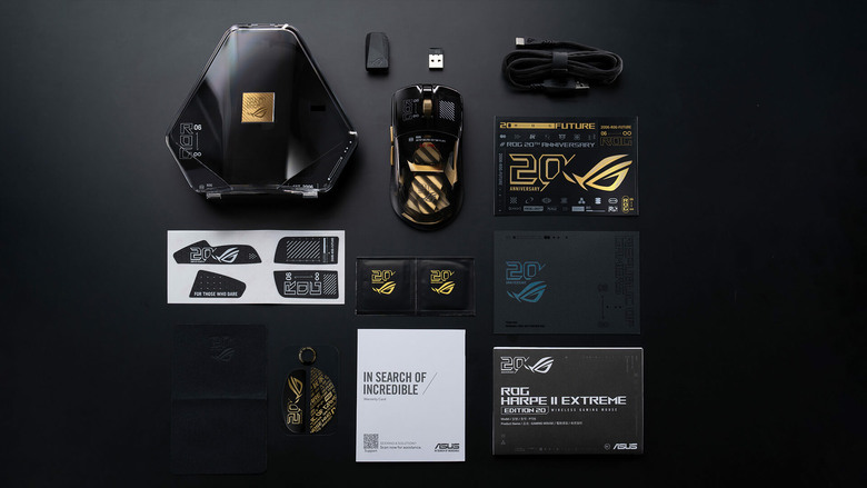 【COMPUTEX 2026 -ROG攤位體驗-電競周邊 】ROG 20 週年 Edition 20:透明黑金之下,玩家信仰的工藝展演