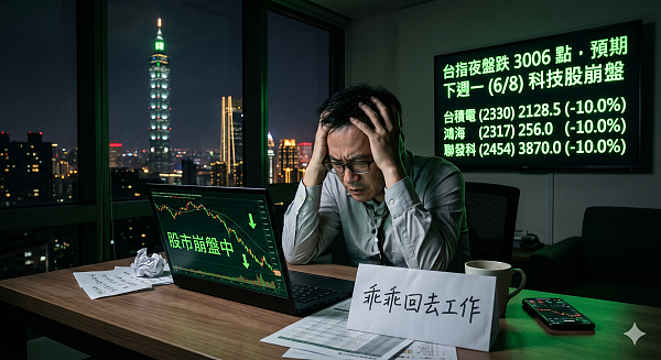 期貨夜盤小跌3000點是短暫回檔,還是多頭結束?
