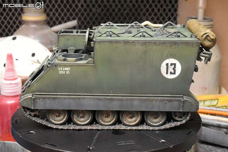 [模型製作記] M577 裝甲指揮車 1/35