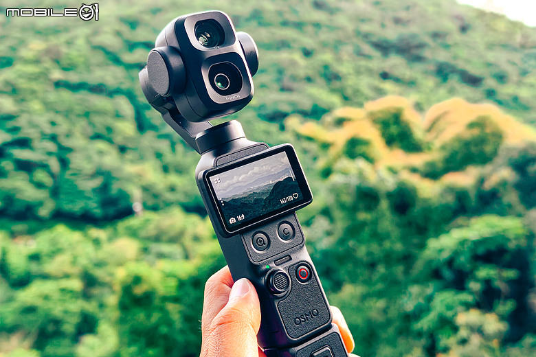 DJI Osmo Pocket 4P 動手玩｜D-Log 2 動態範圍真有感、標準套裝兩萬有找！