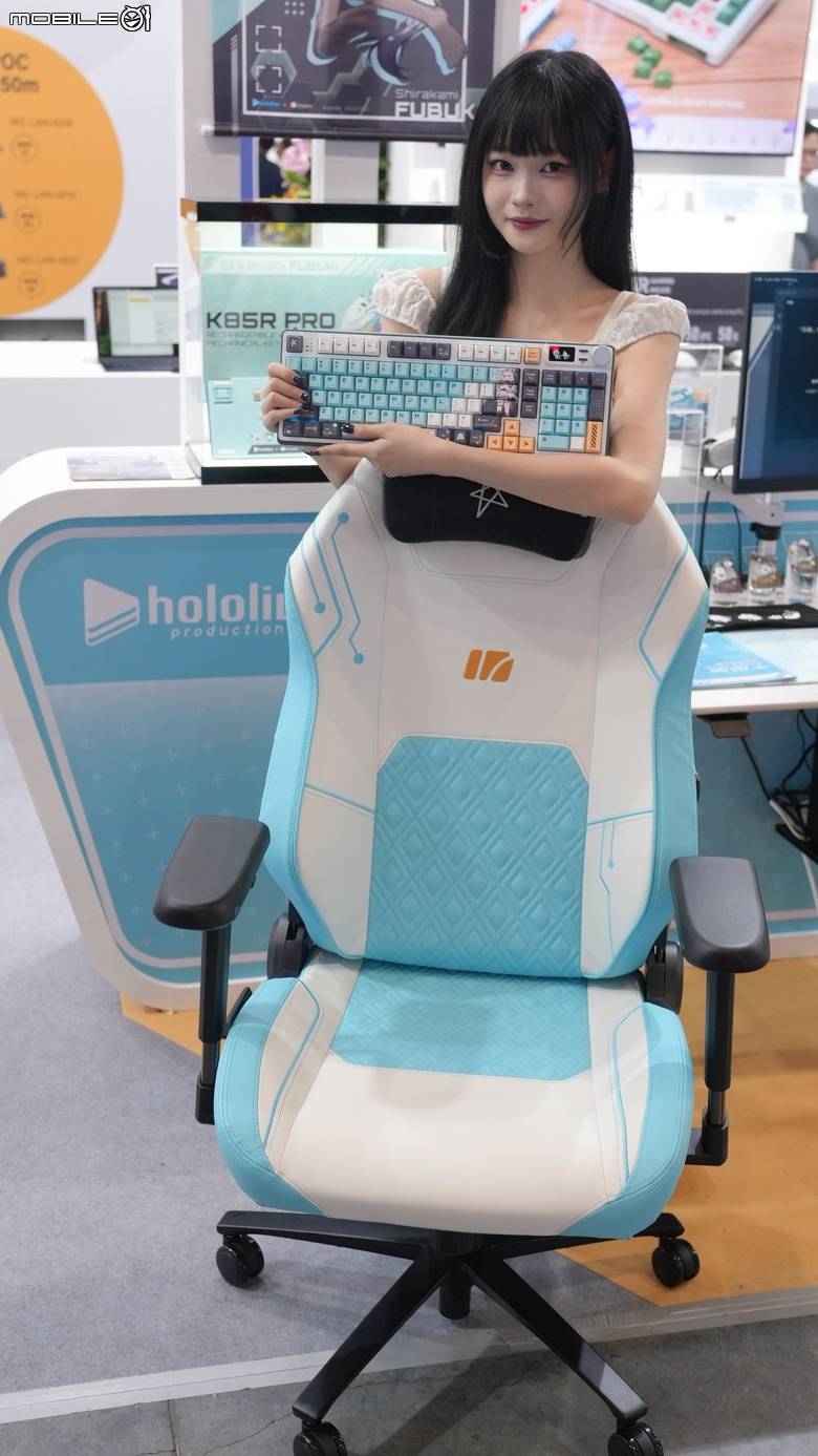 [COMPUTEX2026] 限量是殘酷的 IROCKS新品與 hololive聯名品上手玩