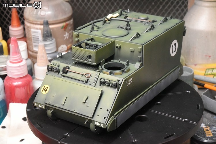 [模型製作記] M577 裝甲指揮車 1/35
