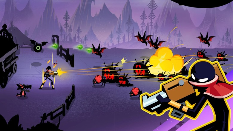 《棍人防禦:生存塔防》Stickman Defense Survival TD 終極火柴人塔防挑戰 | 結合 Roguelike、塔防、生存與放置 RPG 元素 帶來超高自由度的策略戰鬥體驗
