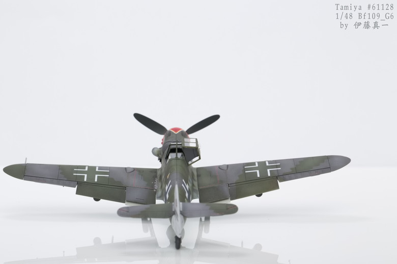 【模型樣品製作】TAMIYA 1/48 Bf109 G-6 後期型 #61128