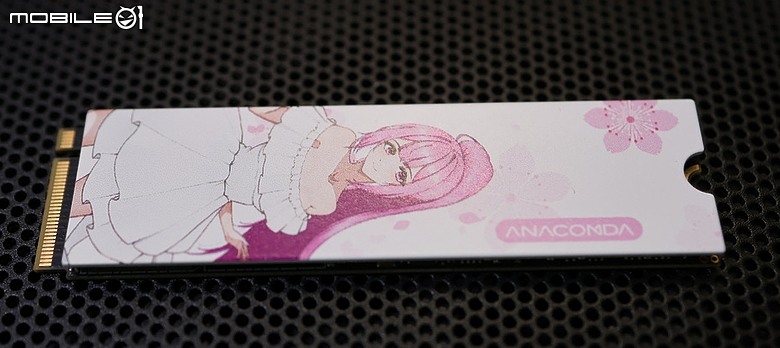 巨蟒 anacomda 巨蟒 ANA 特仕版 I4S 二次元少女走進 M.2 插槽