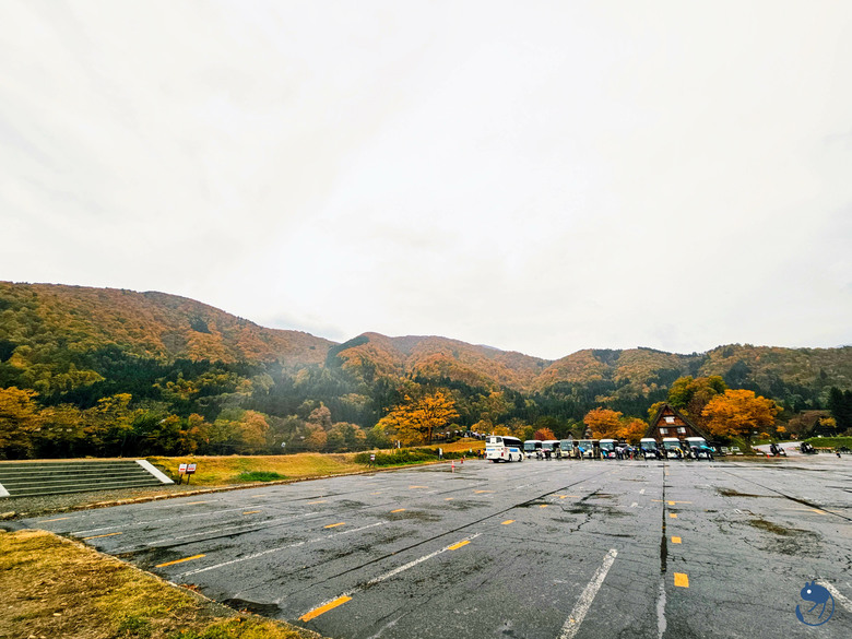 日本-岐阜大野|*暖紅山谷裡的茅葺小屋* 白川鄉合掌村 白川郷合掌造
