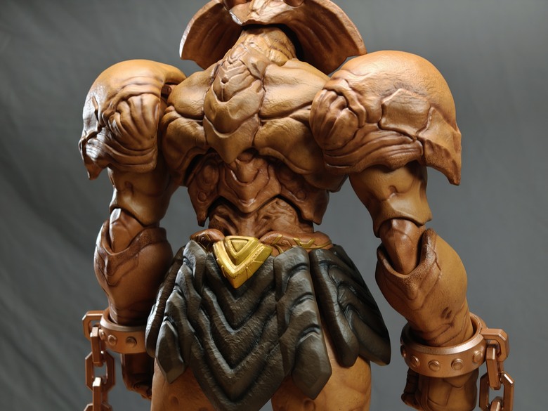 易玩天開 遊戲王 黑暗大法師 EXODIA 可動人偶 ┇等待一年半，換來失望